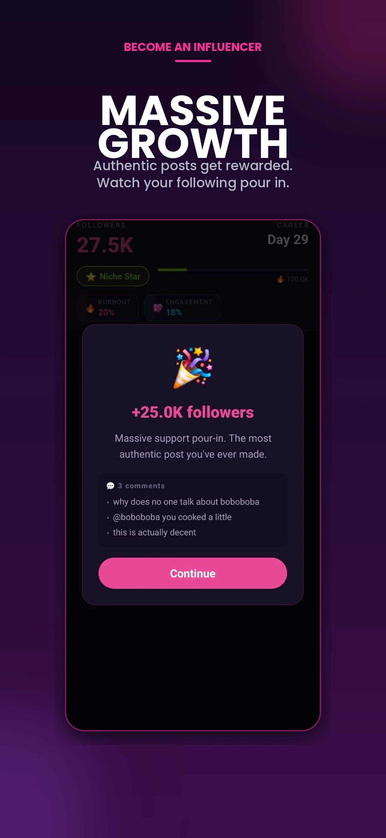 Become an Influencer Simulator screenshot